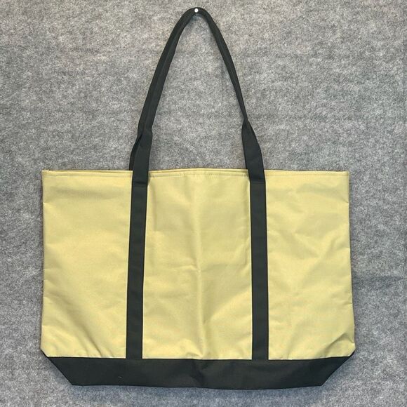 NWT San Francisco Skyline Tote Bag Unisex Large Cream Black Embroidered Lanza - Picture 5 of 15